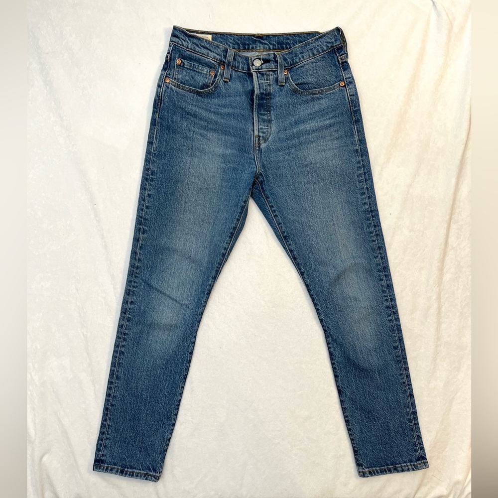 Levi’s 501 Premium Skinny Blue Denim Jeans